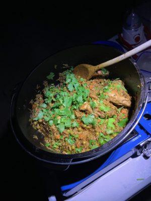 Curry chicken and Rice recipe