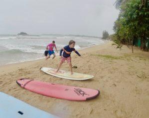 Learning to Surf – Sri Lanka, Aug 2019